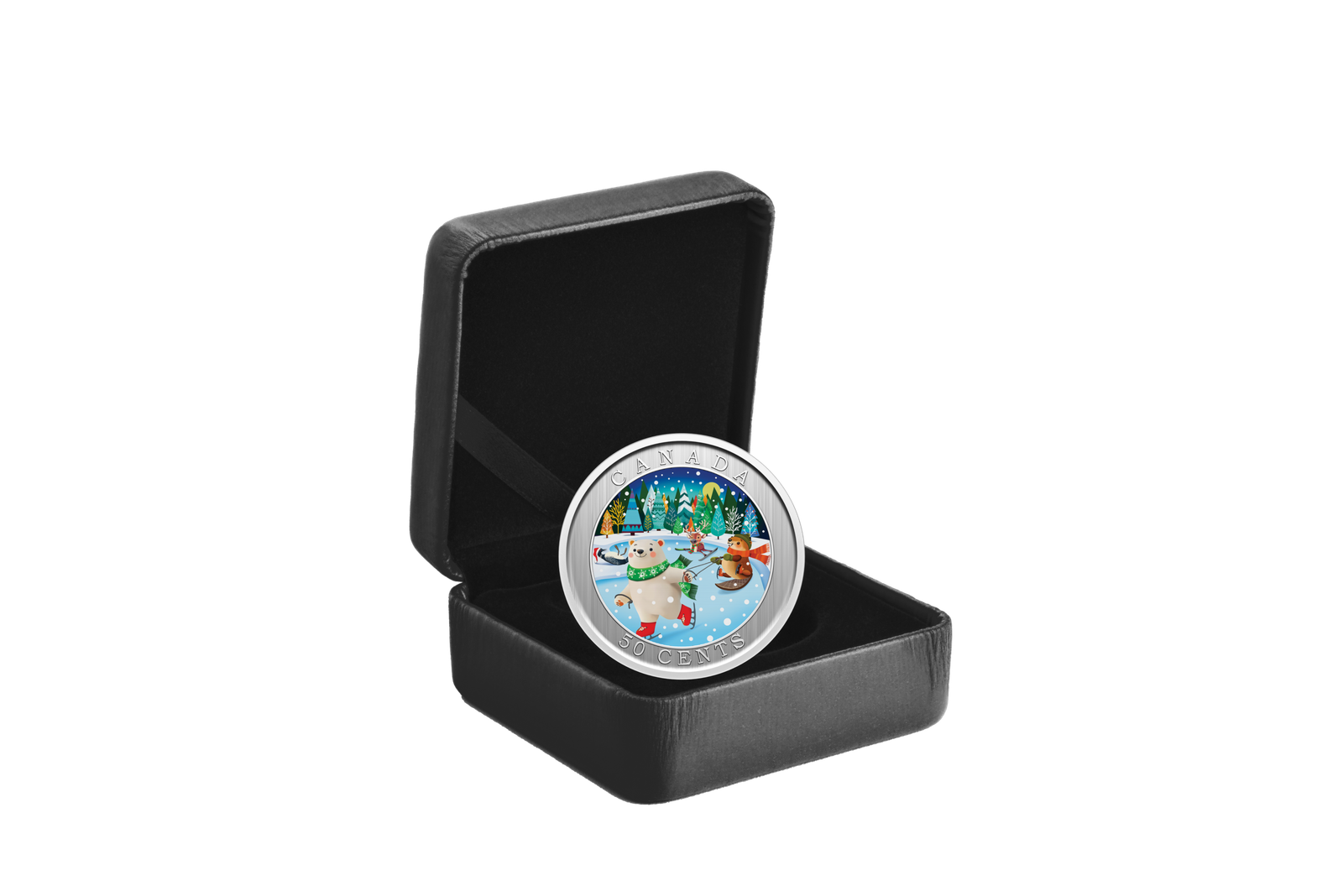 50-Cent Lenticular Coin - Whimsical Winter (2026) - Image 3