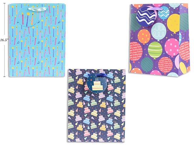 Jumbo Gift Bag Celebration Design 31x42x12cm