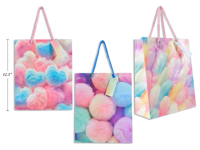 Cotton Balls Gift Bag M 26x32x12.5cm