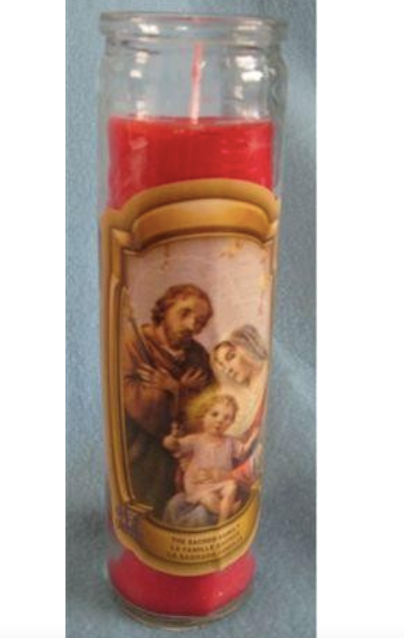 The Sacred Family Candle