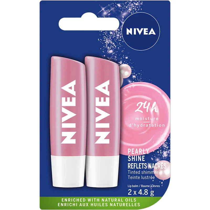 Nivea Men 24Hr Moisture Pearly Shine (2x4.8g)