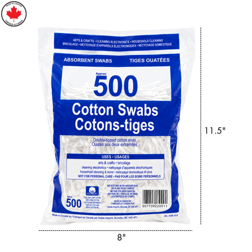 Cotton Swabs Tiges (PK/500)