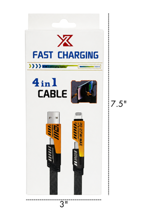 CHARGING CABLE 4-IN-1